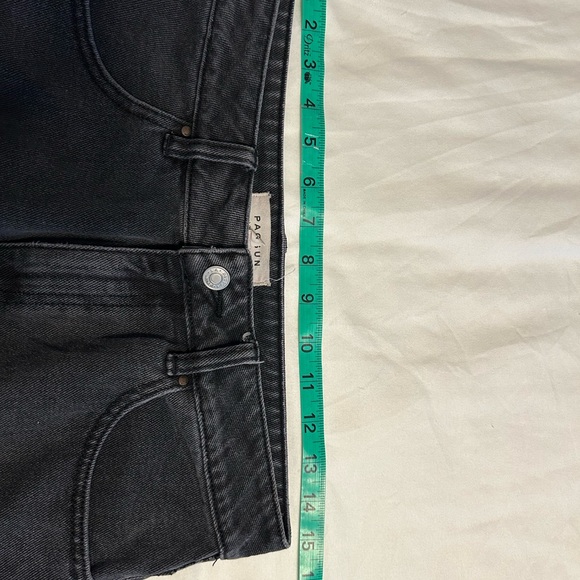 PacSun Dark Gray Mini Skirt with Side Lacing - Picture 6 of 7